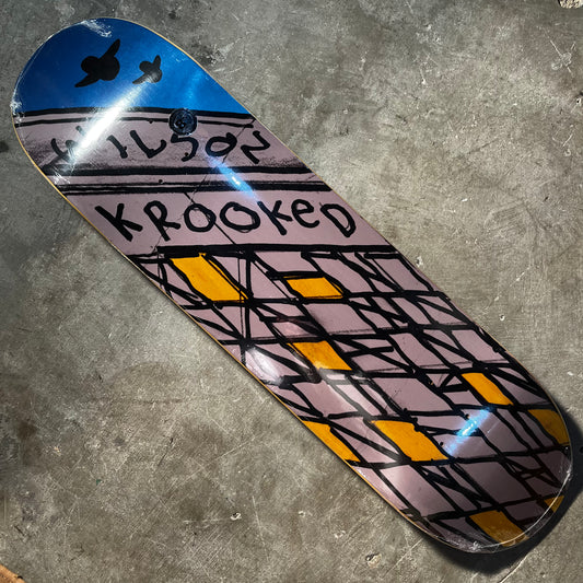 Krooked Skateboards - Andrew Wilson Link Deck - 8.5"