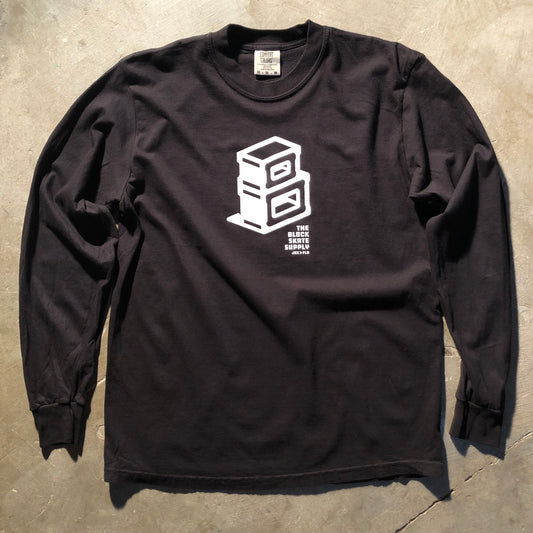 Block - Roots Centerpiece Logo Long Sleeve Tee - Black