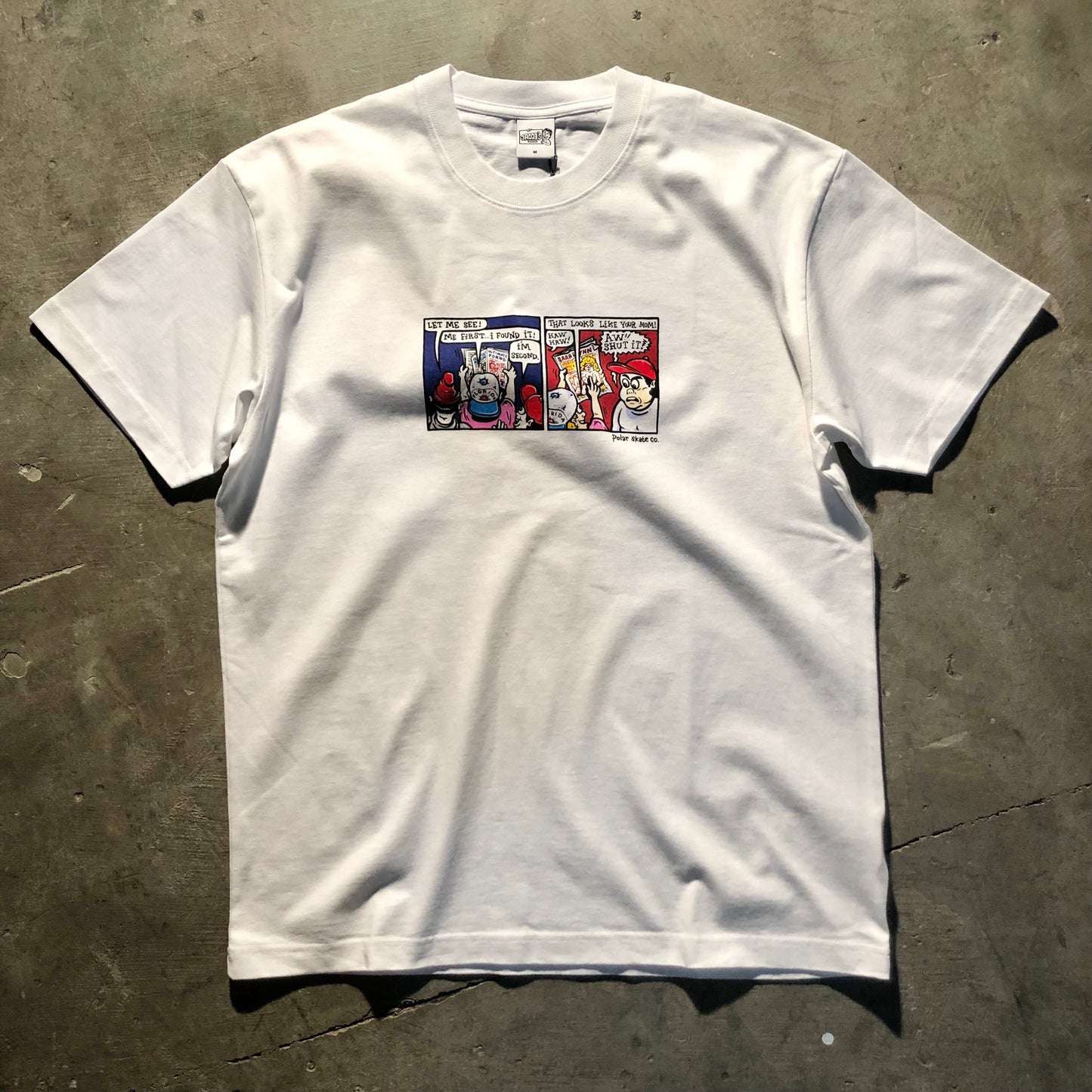Polar Skate Co. - Shut It! Tee - White