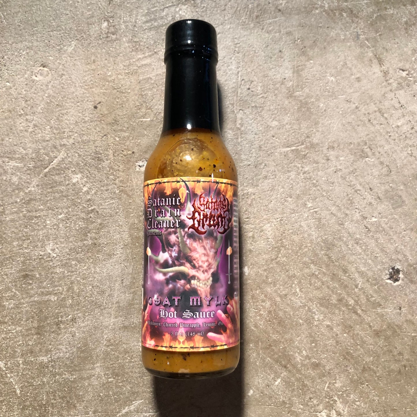 Satan's Drano - Goat Mylk Habanero Hot Sauce