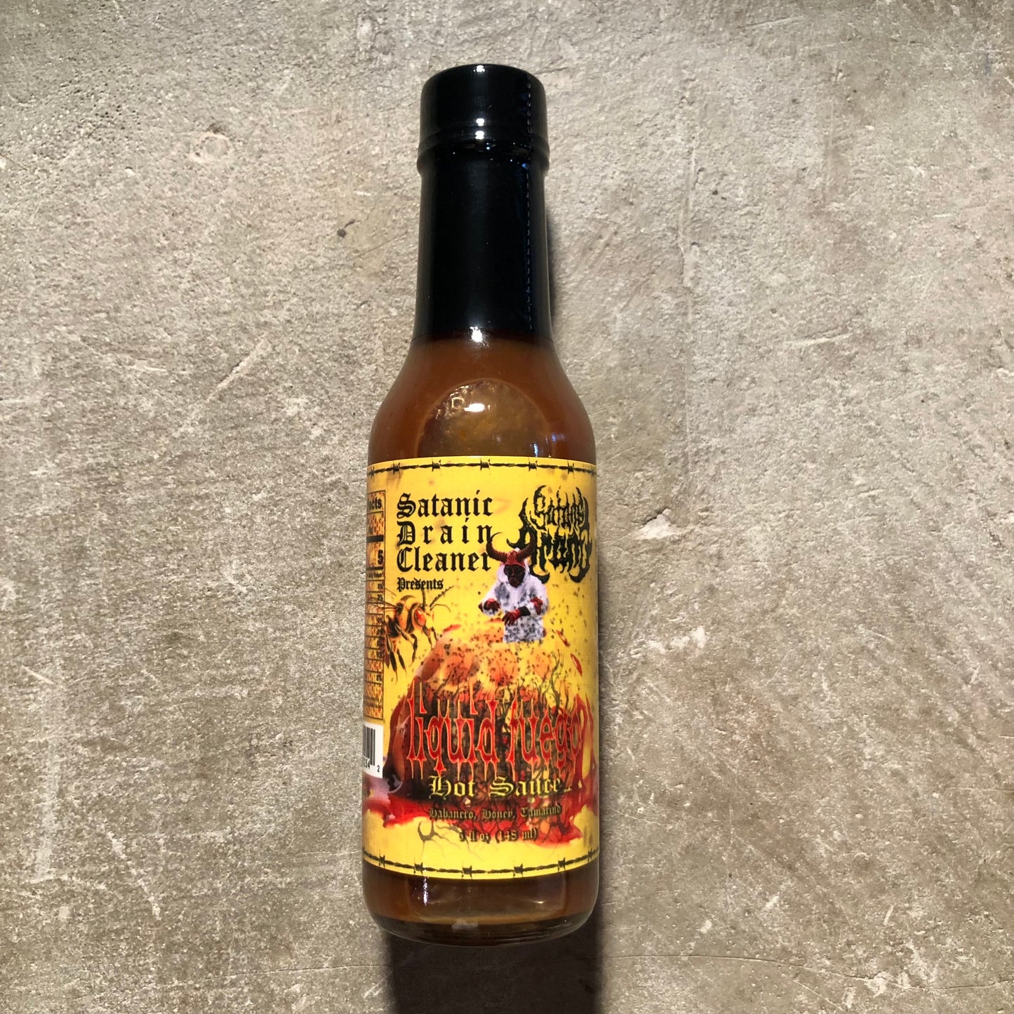Satan's Drano - Liquid Fuego Hot Sauce
