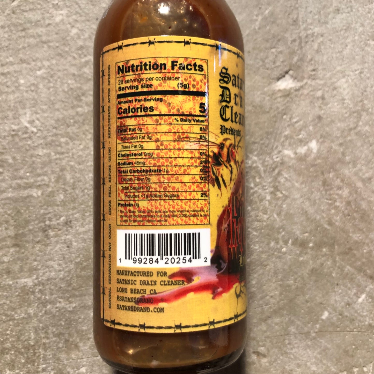 Satan's Drano - Liquid Fuego Hot Sauce