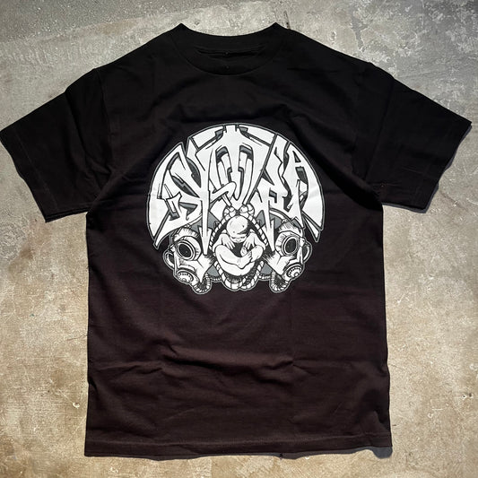 GX1000 - Dystopia Gas Mask Tee - Black