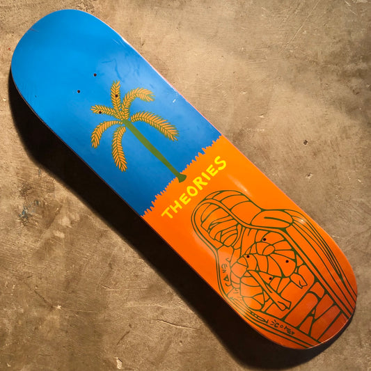 Theories - Pushin' Pyramids Skateboard Deck - 8.25"