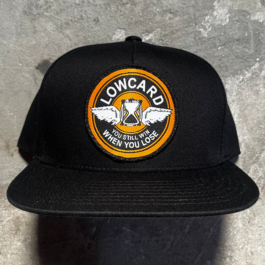 Lowcard - Time's Up Snapback Hat - Black