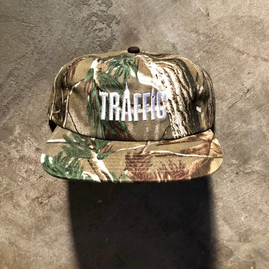 Traffic Skateboards - Manhattan Script Camo Snapback Hat