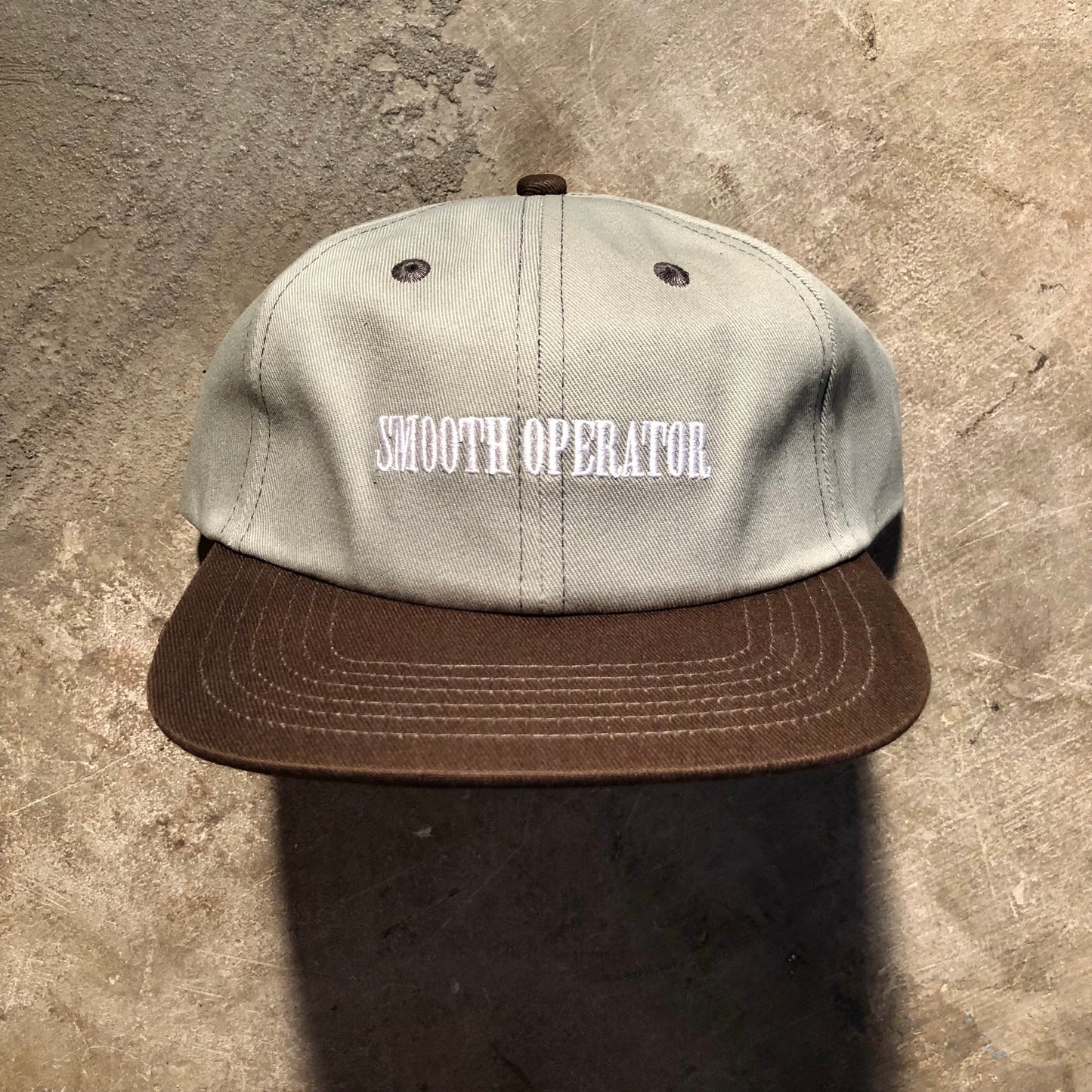 Dial Tone Wheels - Smooth Operator Snapback Hat - Seafoam / Brown