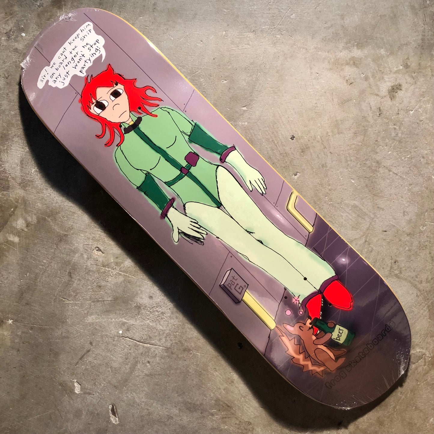 Frog Skateboards - Pat G Party Squirrel Deck - 8.5"