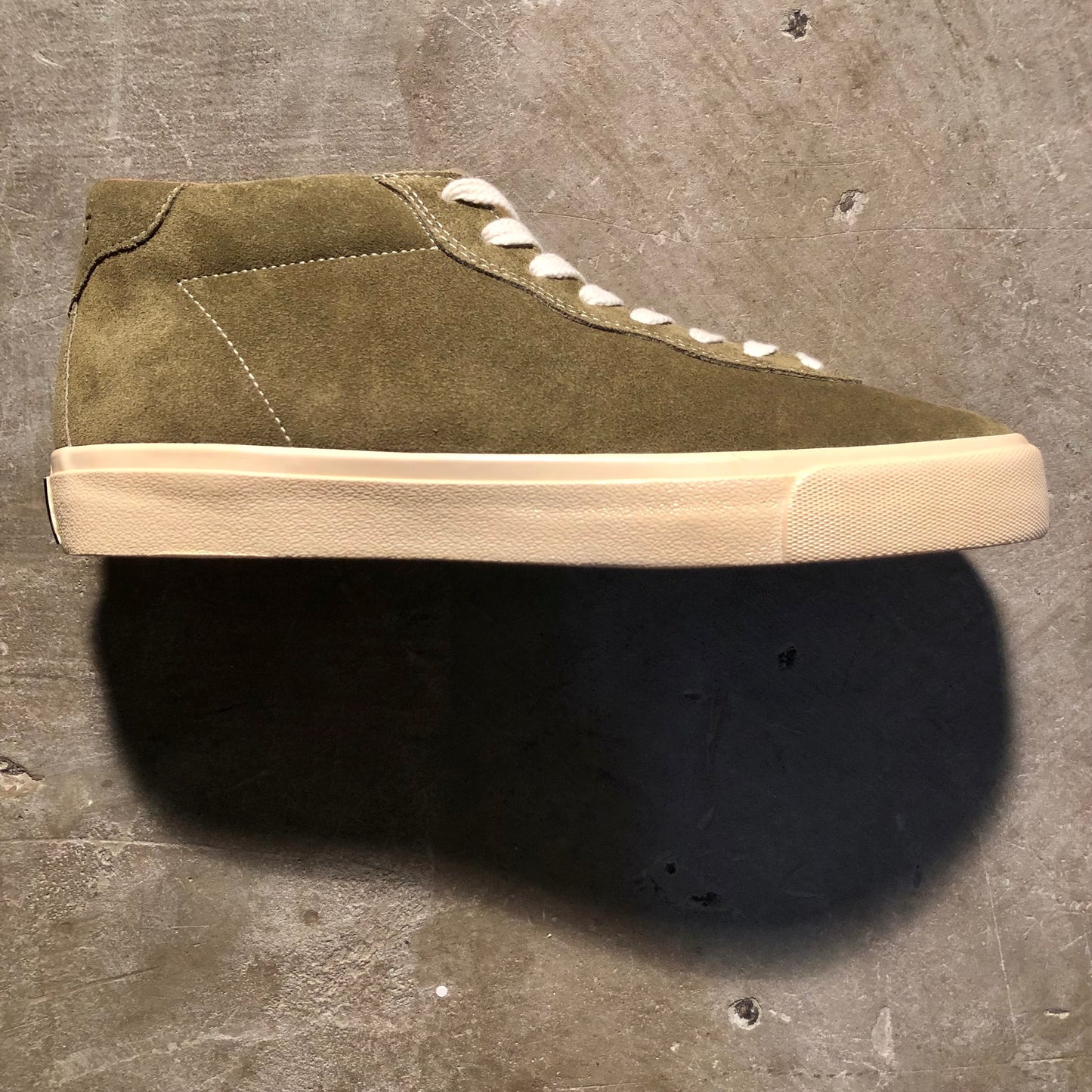 Last Resort AB - VM001 Mid Shoe - Olive / White