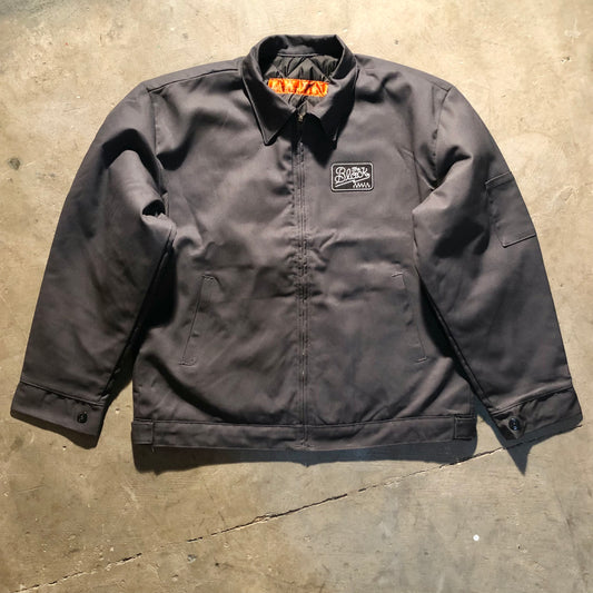 Block - Diner Patch Garage Jacket - Charcoal