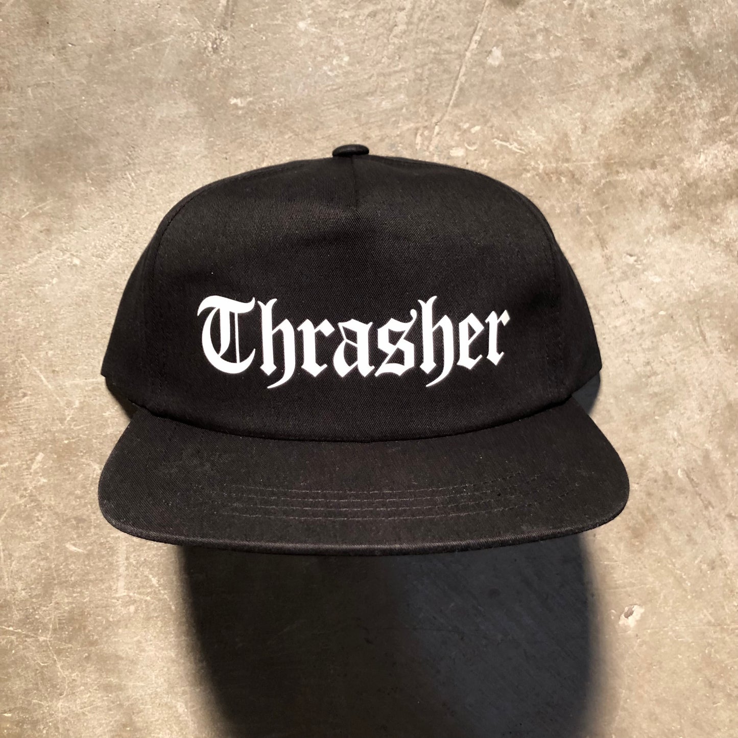 Thrasher x Spitfire - The End Oath Snapback Hat - Black