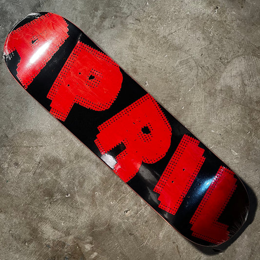 April Skateboards - AP Halftone Deck - Red / Black 8.25"