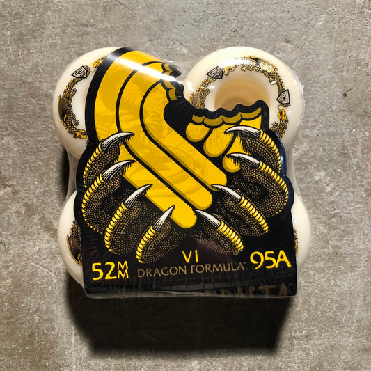 Powell Peralta - Dragons 95A V1 Symmetrical Shape Wheels - 52mm x 31mm