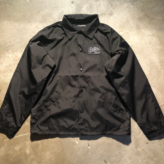 Block - Diner Patch Coaches Jacket - Black