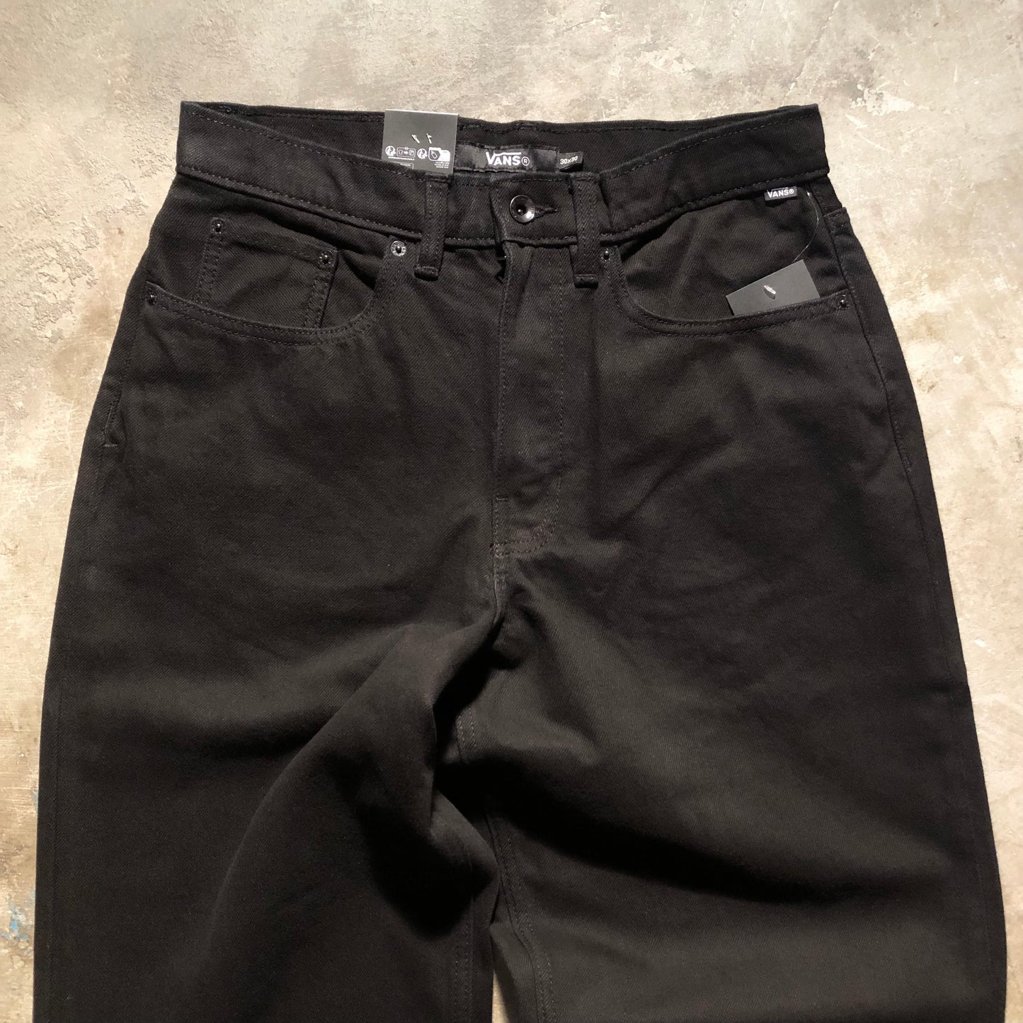 Vans - Skate Check-5 Baggy Denim Pant - Black