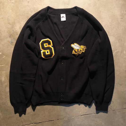 Nike SB - Skate Cardigan Sweatshirt - Black / Yellow