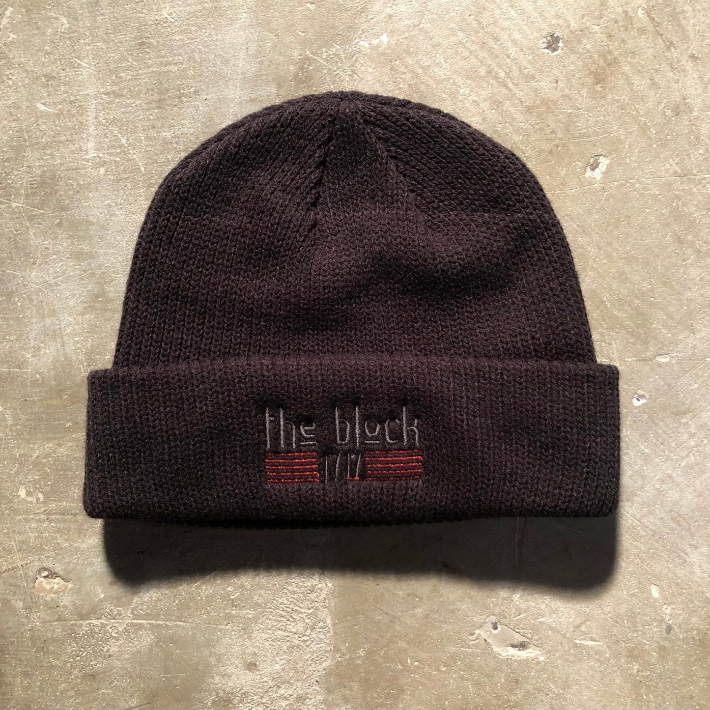 Block - Flag Logo Beanie - Black