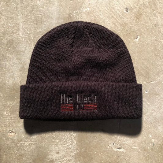 Block - Flag Logo Beanie - Black