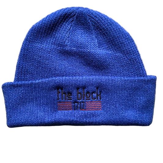 Block - Flag Logo Beanie - Royal Blue