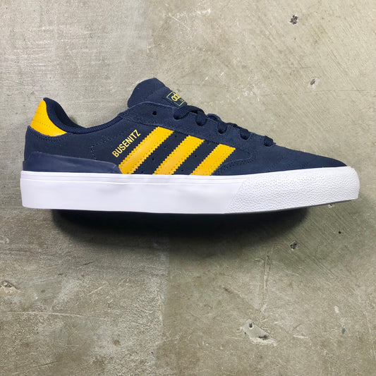 Adidas - Busenitz Vulc II Shoe - Collegiate Navy / Preloved Yellow / Cloud White