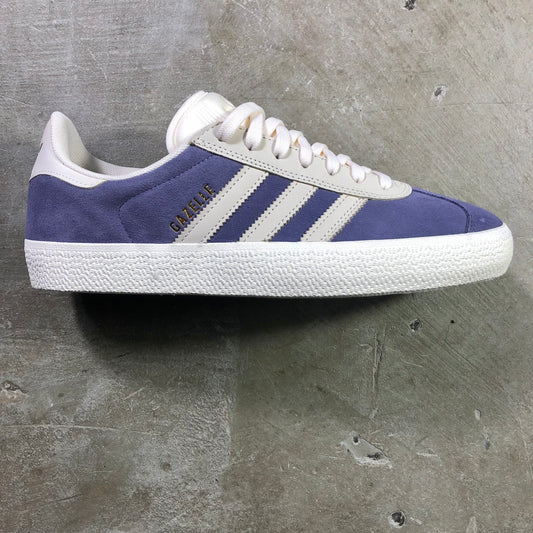 Adidas - Gazelle ADV Shoe - Super Purple / Chalk White / Gold Metallic