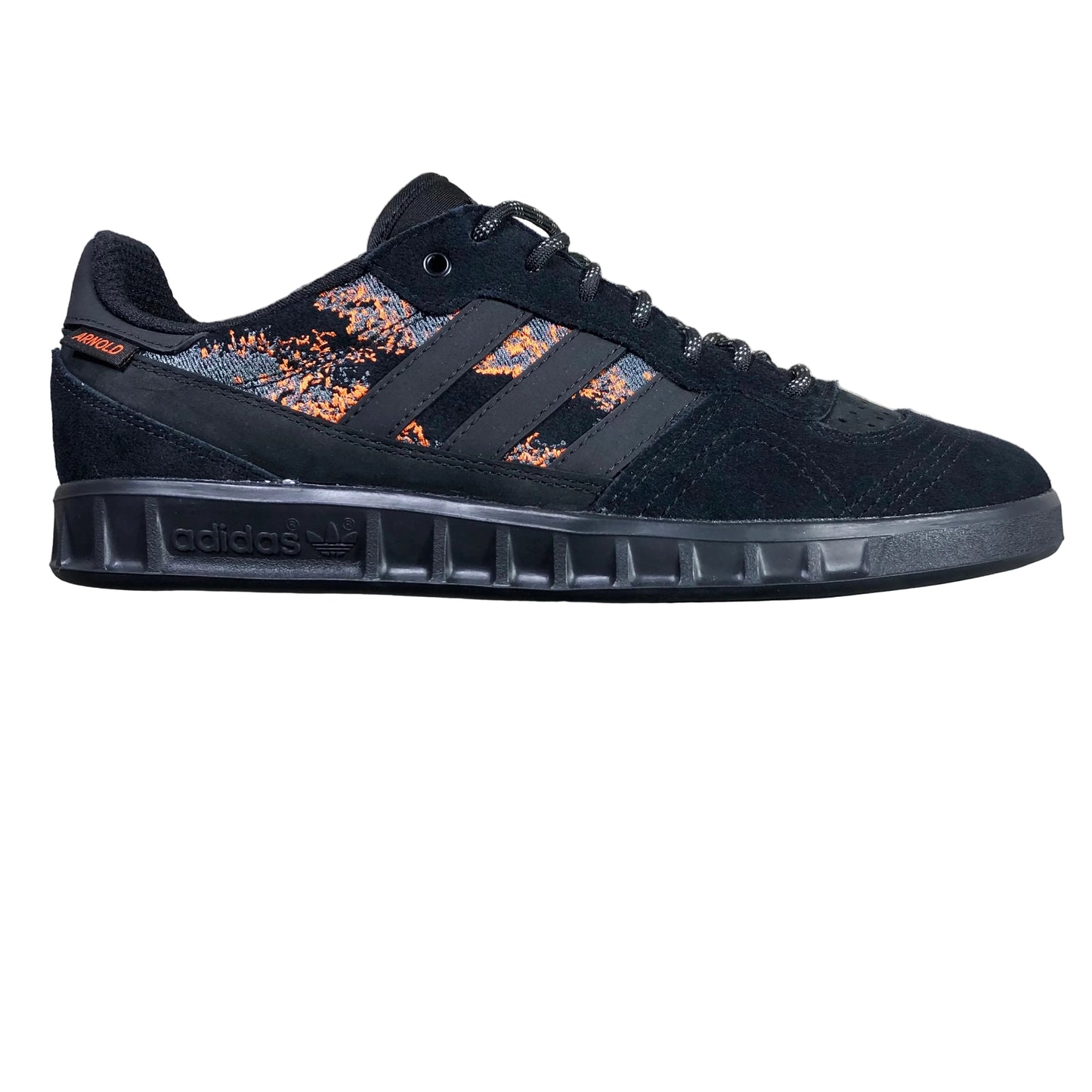 Adidas - Mike Arnold Handball Top Shoe - Core Black / Core Black / Semmi Impact Orange