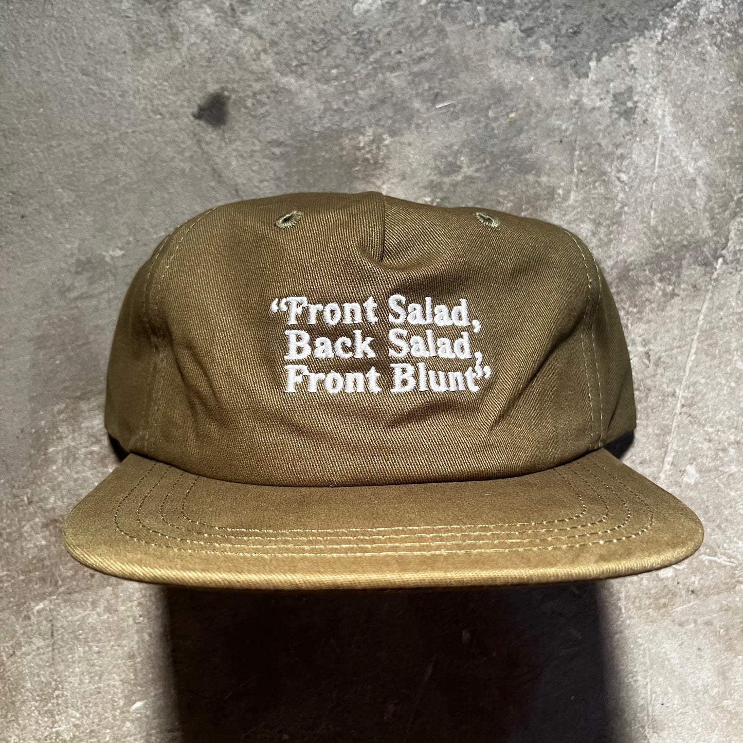 Jenkem - Front Blunt Hat - Olive