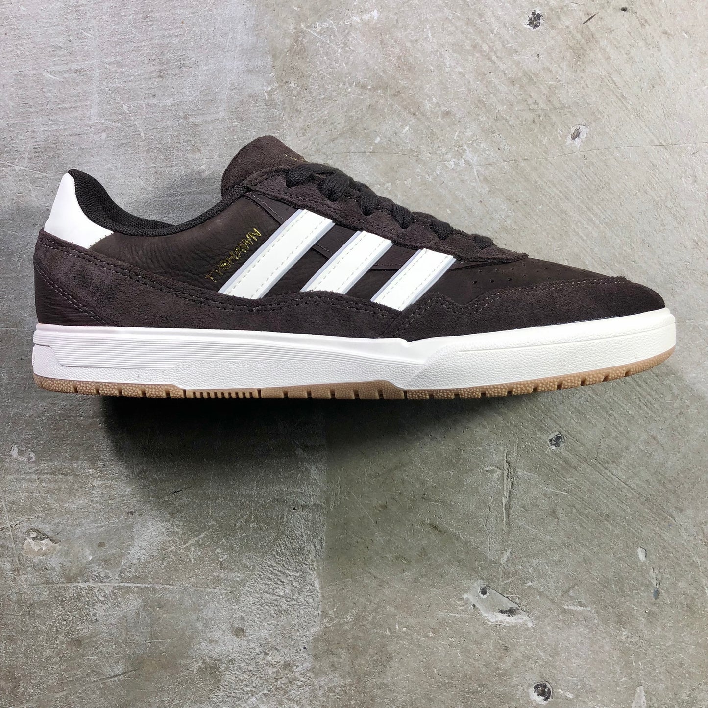 Adidas - Tyshawn II Shoe - Aurora Coffee / Off White / Chalk White