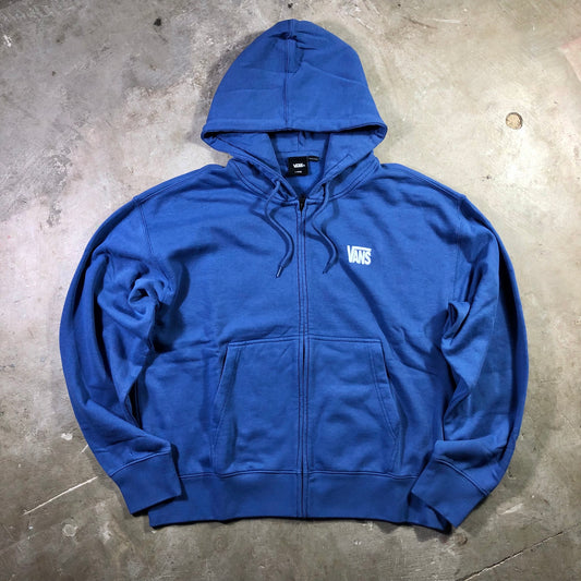 Vans - Stretch Logo Zip Hoodie - True Navy Blue
