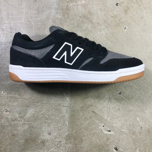 New Balance Numeric - 480 Shoe - Black / Grey / Gum