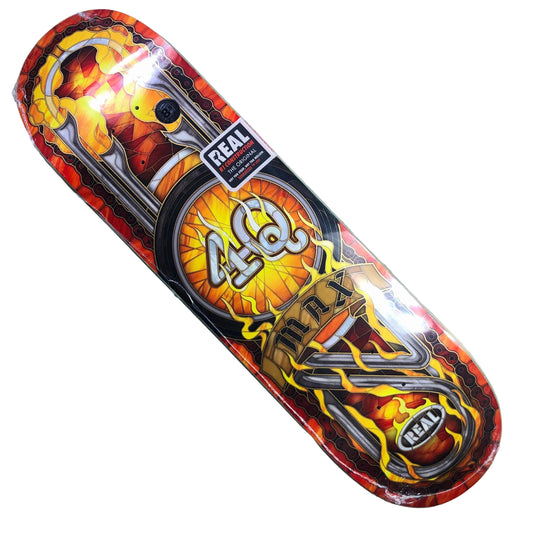 Real Skateboards - Max Schaaf 4Q Cathedral Deck - 8.5"
