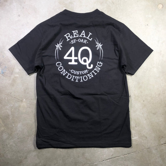 Real Skateboards - 4Q Cathedral T-Shirt - Black