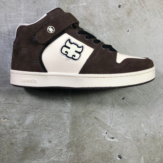 IPath Footwear - Grasshopper Shoe - Brown / White Suede