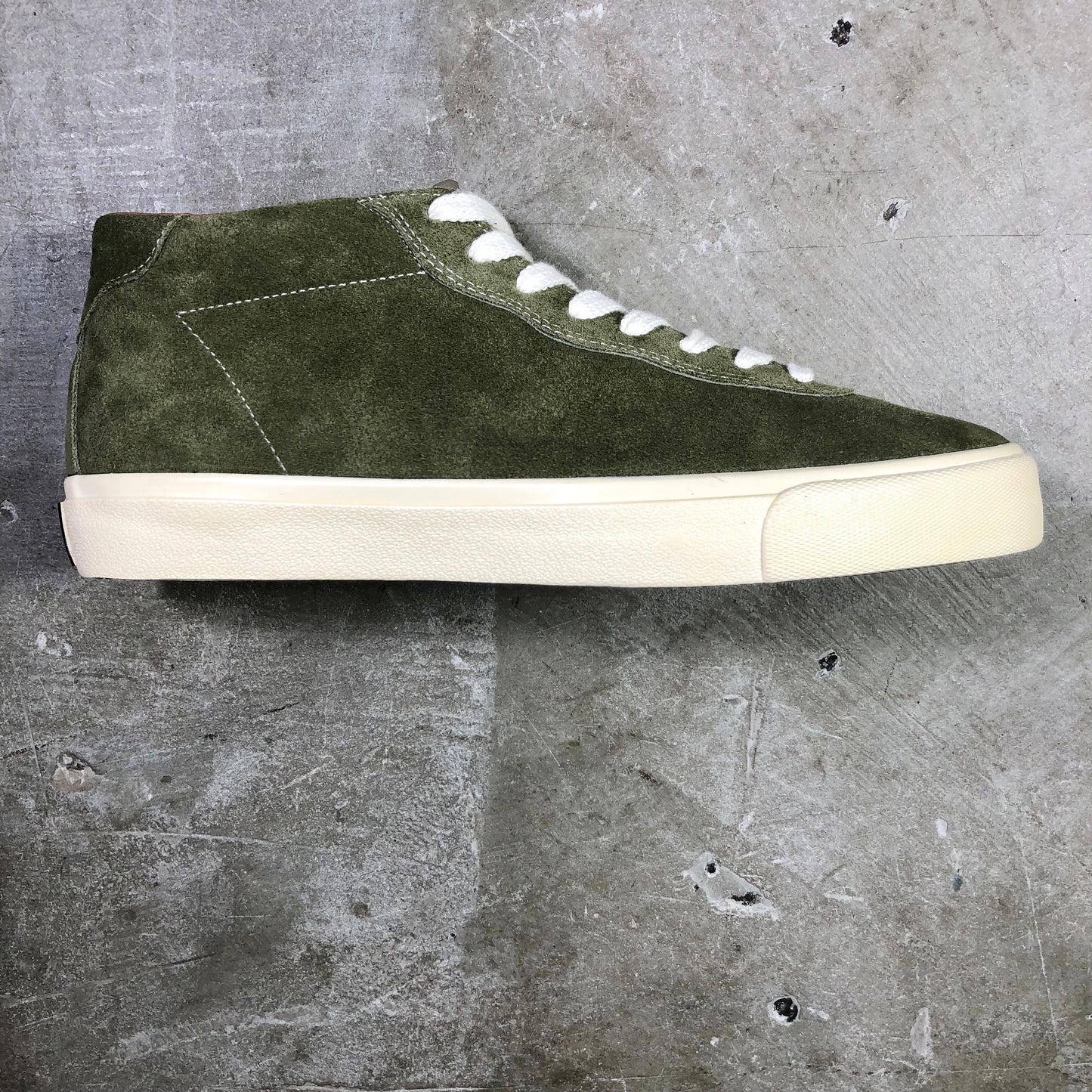 Last Resort AB - VM001 Mid Shoe - Olive / White