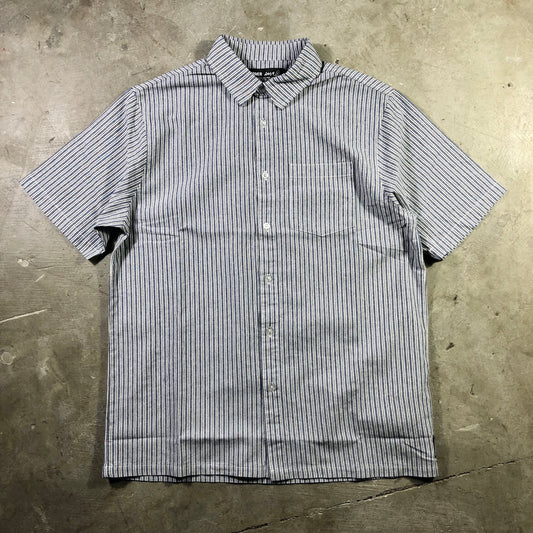 Former Merchandise - Reynolds Stripe Shirt - Bone Navy