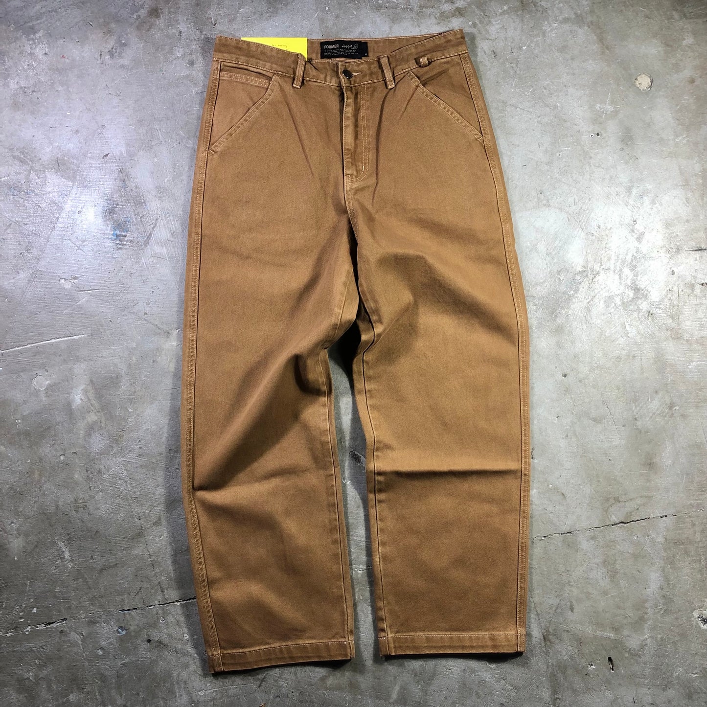 Former Merchandise - Reynolds Denim Pant - Washed Brown