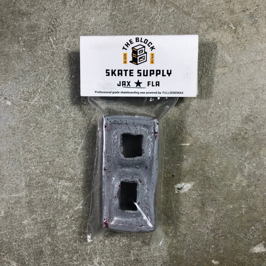 Full Send Wax - Mini Block Skate Wax - Grey