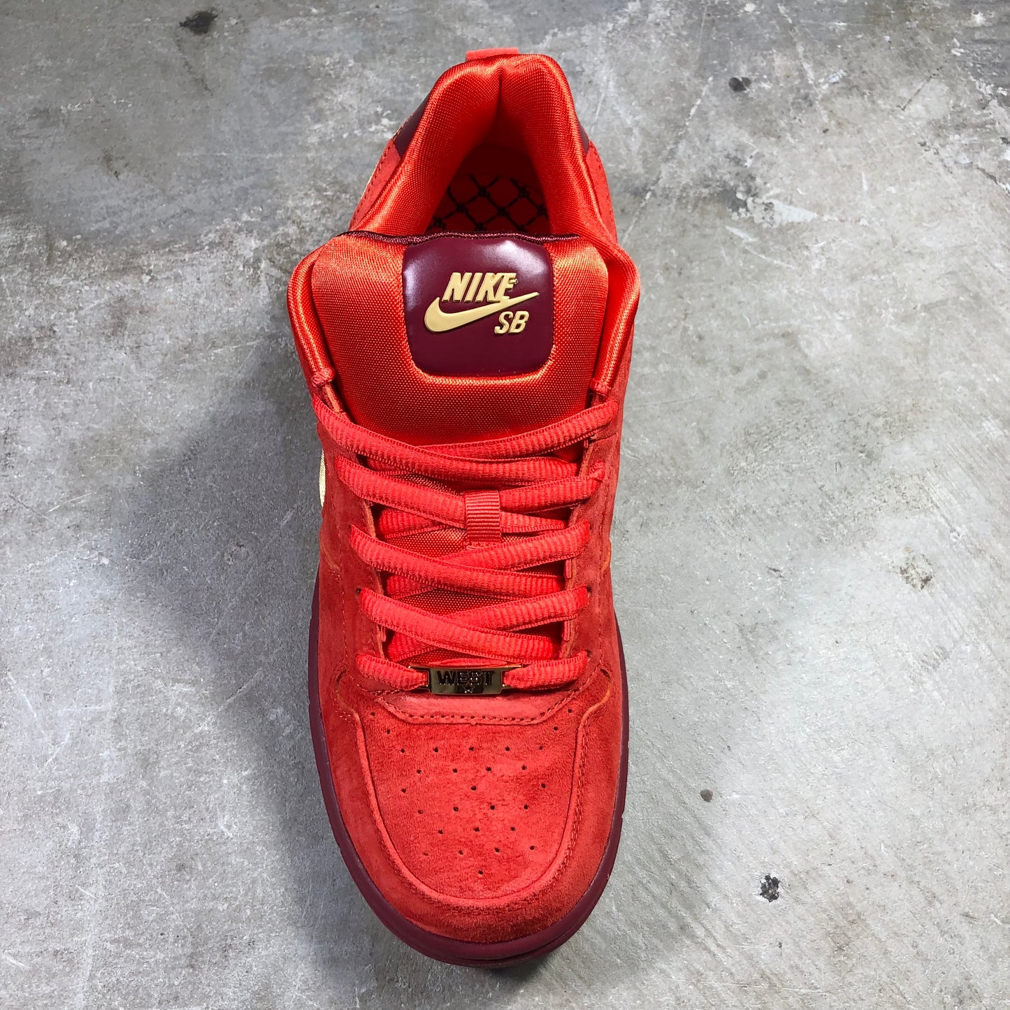 Nike SB - Paul Rodriguez Zoom Air Low - Habanero Red / Club Gold - Team Red