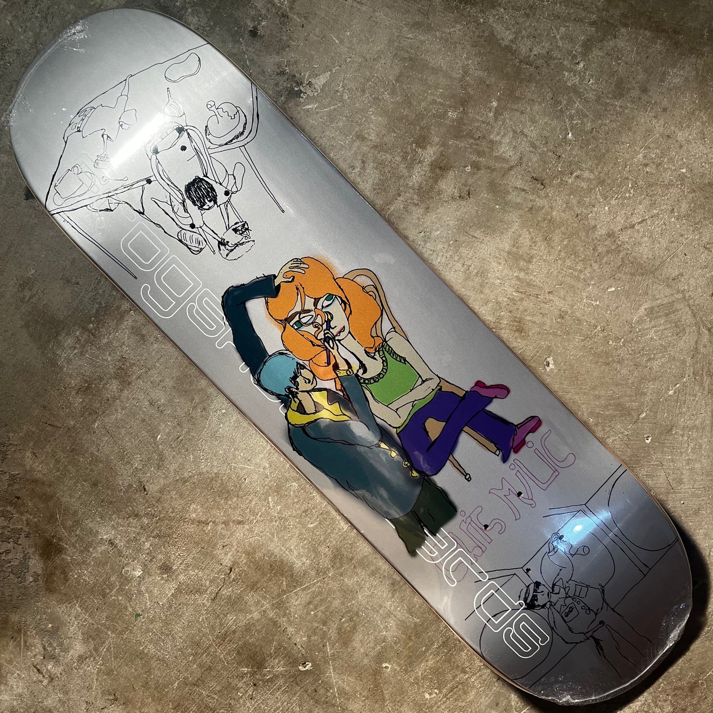 Frog Skateboards - Chris Milic Makeup Artist Deck - 8.38"