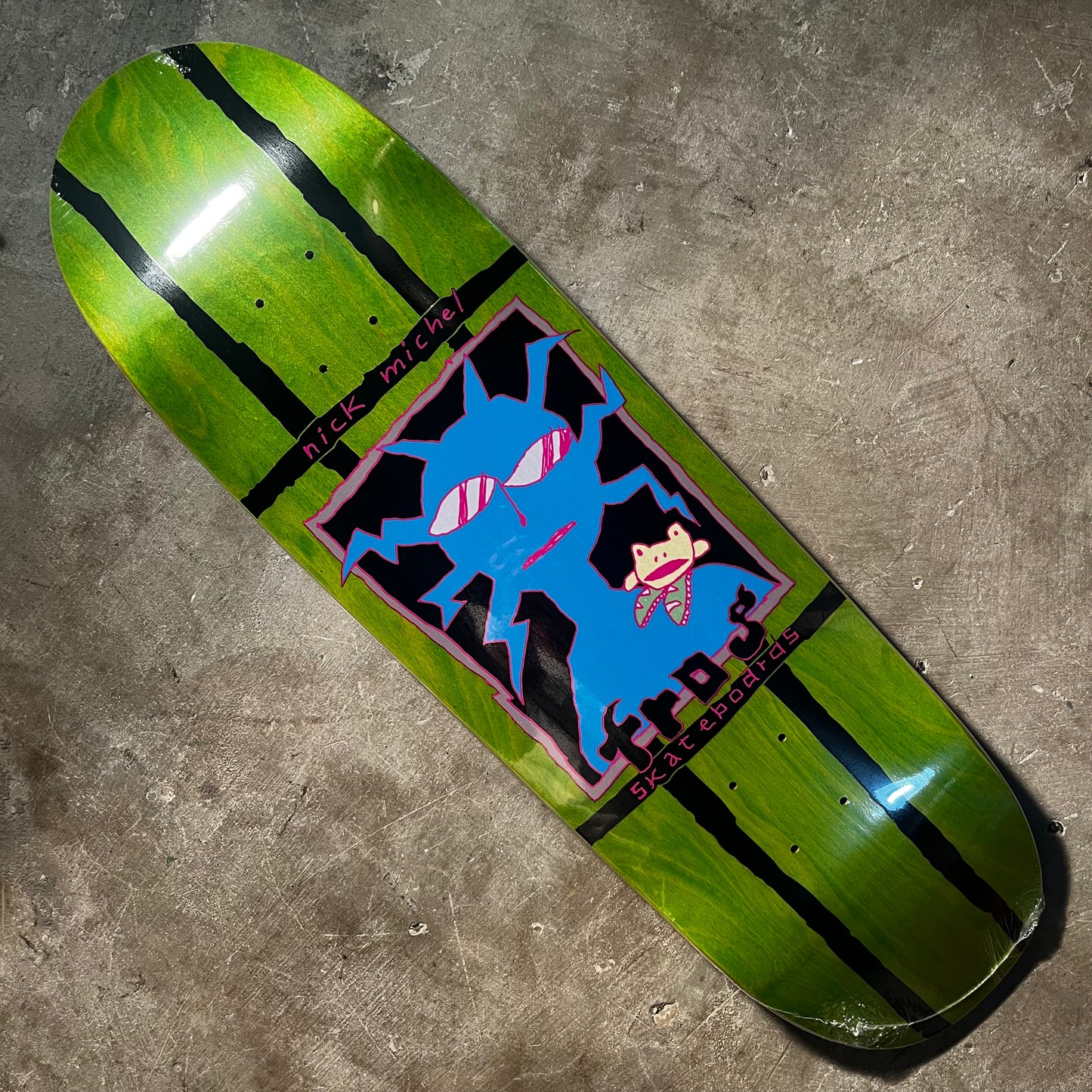 Frog Skateboards - Nick Michel Shoulder Frog Deck - 9.1"