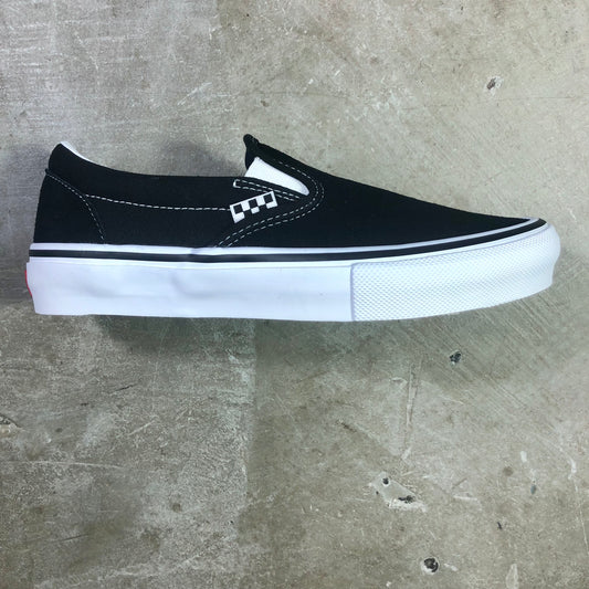 Vans - Skate Slip On - Black - White