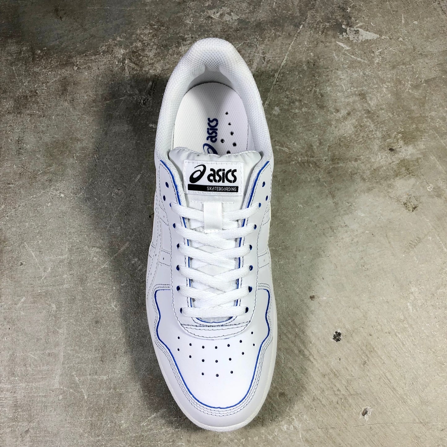 Asics Skateboarding - Japan Pro Shoe - White / Illusion Blue Leather
