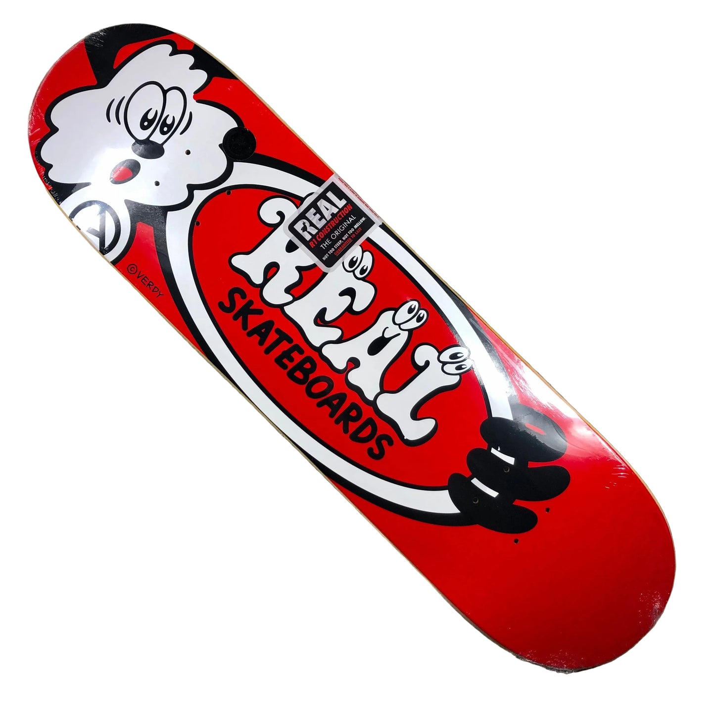 Real Skateboards - Verdy Oval Skateshop Day Deck