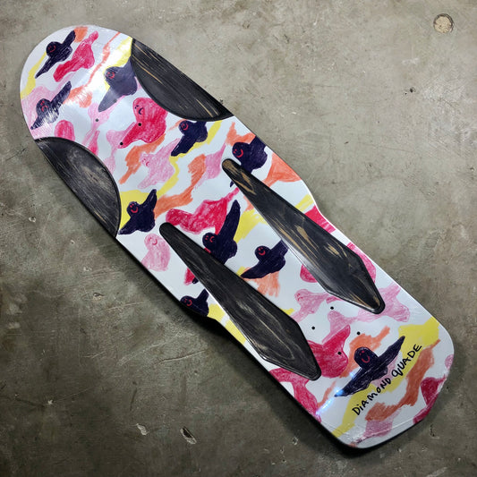 Krooked Skateboards - Gonz Dimond Quad Beamer Skateshop Day Deck - 10.75"