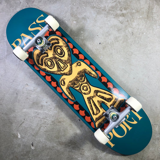 Pass-Port Skateboards - Heart Head Dogu Complete Skateboard - 8.5"