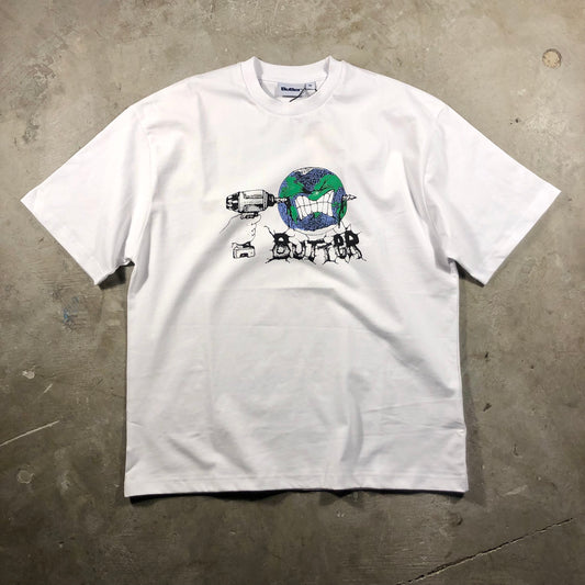 Butter Goods - Drill T-Shirt - White