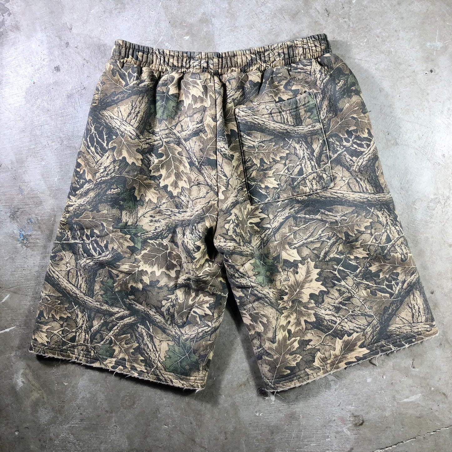 Butter Goods - Forest Camo Fleece Shorts
