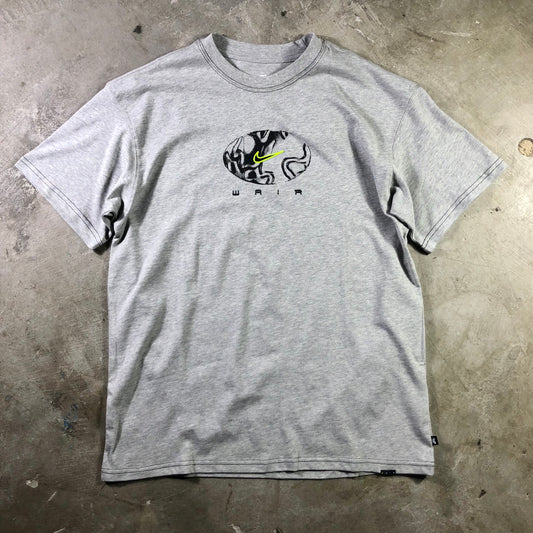 Nike SB - Air Max Ishod Neon Skate T-Shirt - Grey Heather