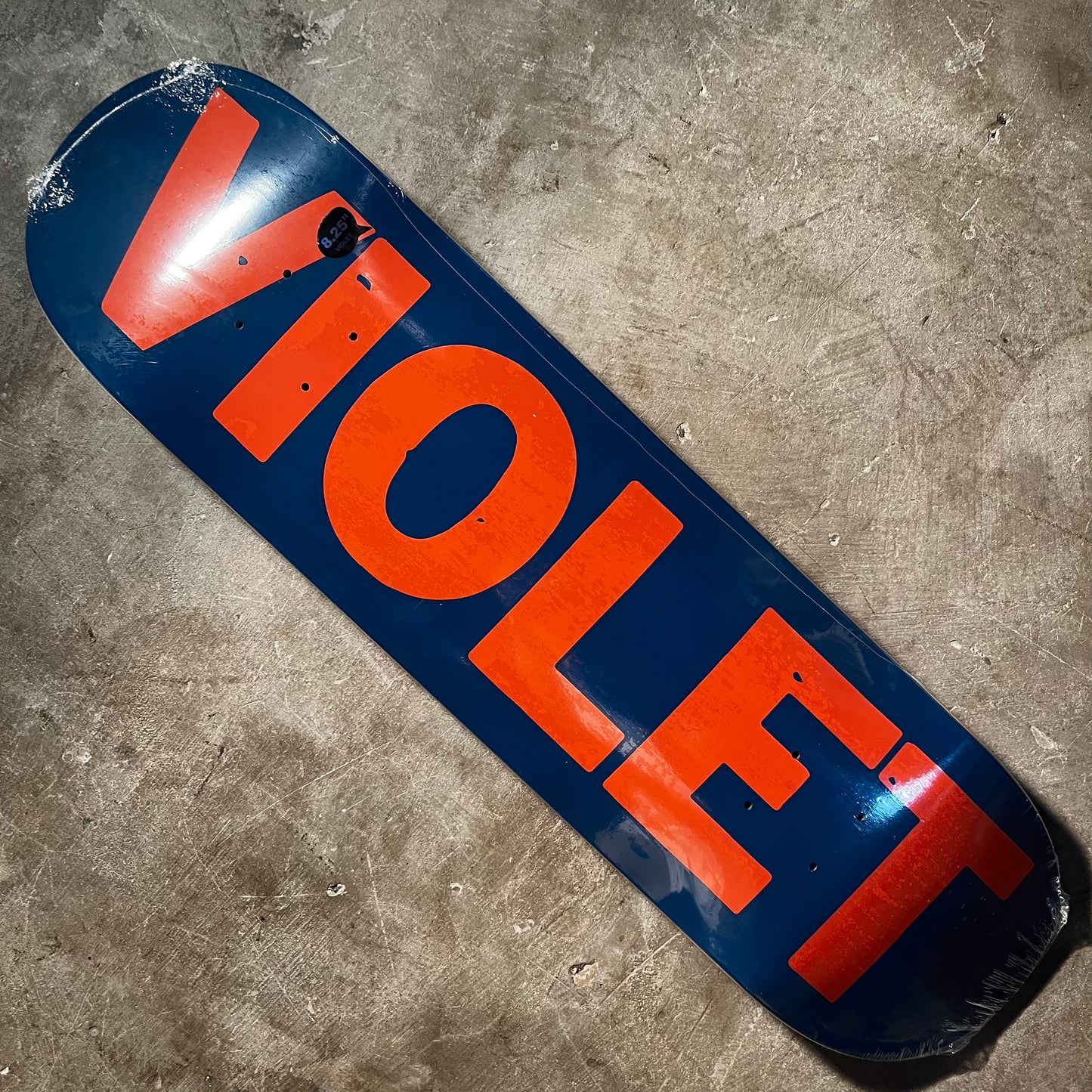 Violet - Stamp Deck - Navy 8.38"