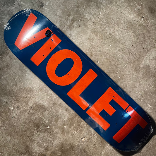 Violet - Stamp Deck - Navy 8.38"